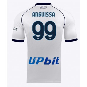 SSC Napoli Frank Anguissa #99 Udebanetrøje 2023-24 Kort ærmer